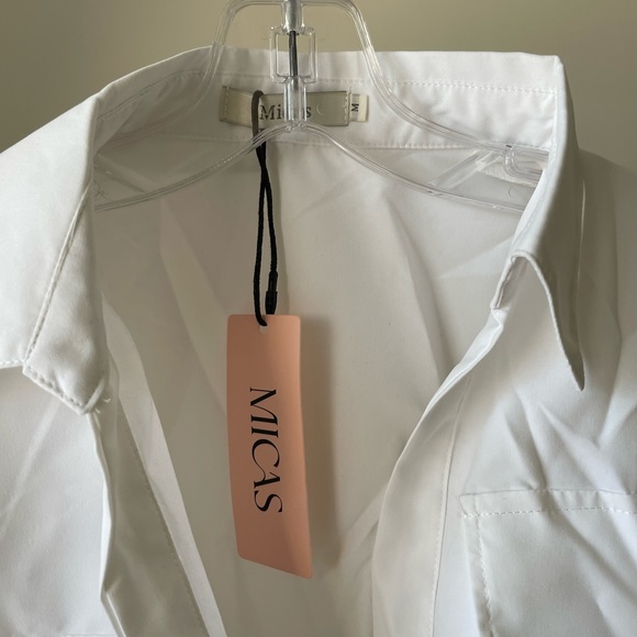 White crop shirt - Picture 6 of 7